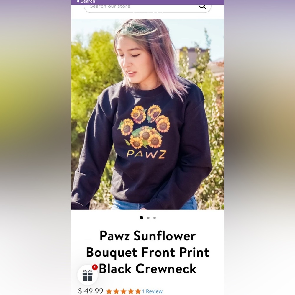 PAWZ Crewneck sweater